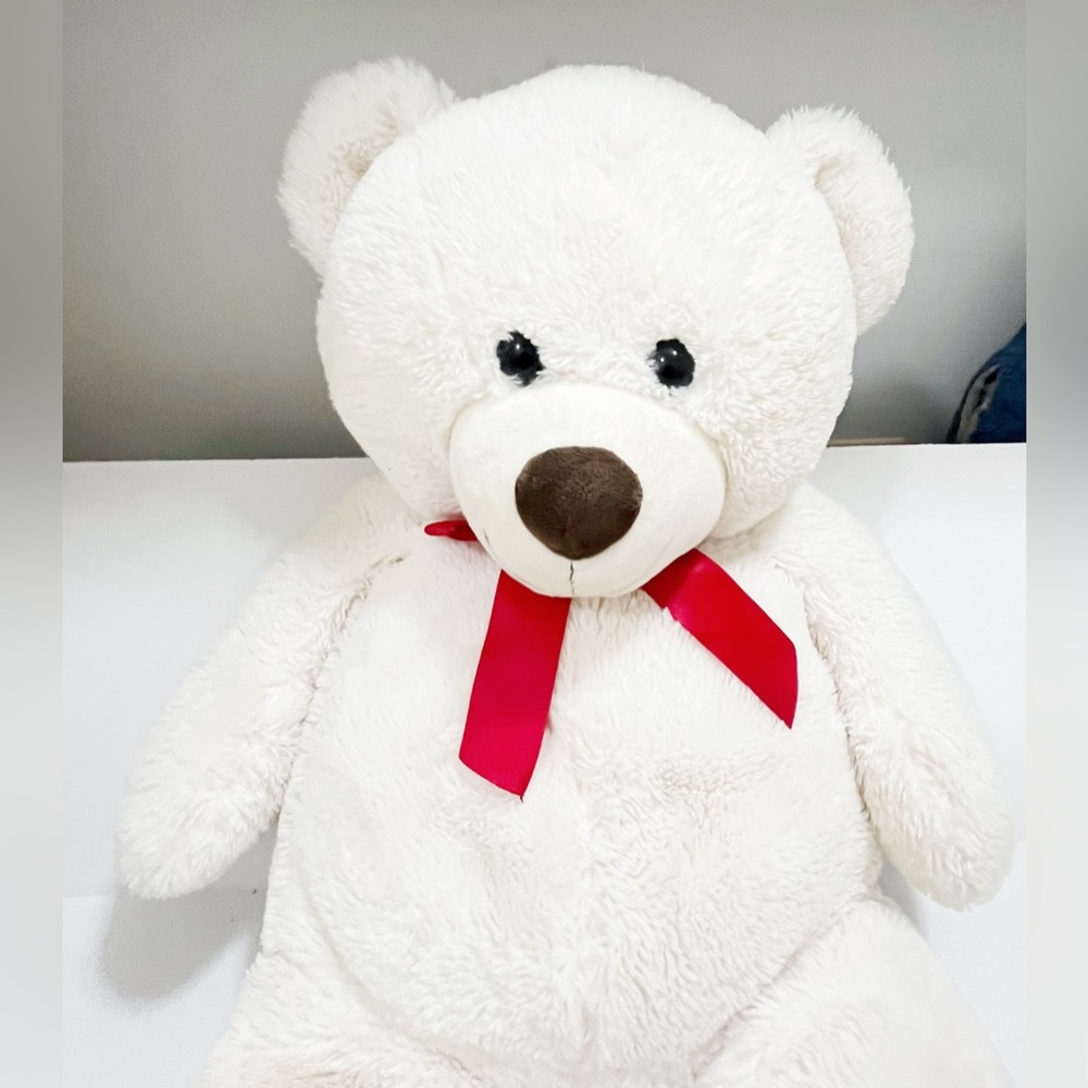 Kellytoy Jumbo white Bear 40" Stuffed Animal Plush Target
